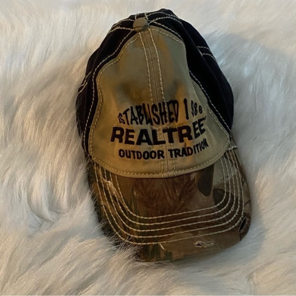 Real Tree Hat Paramount Outdoors Mens Size S-M Established Outdoor Tradi…
